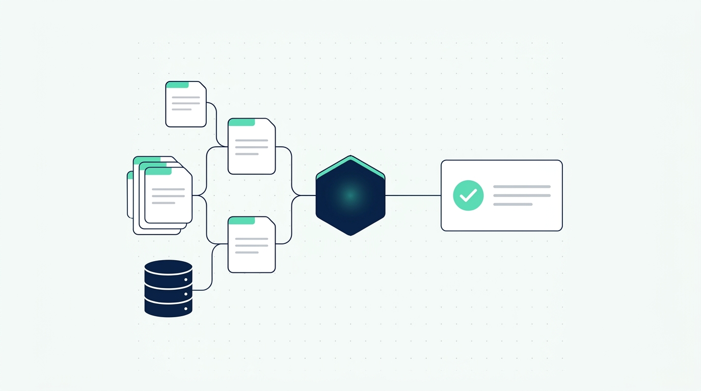 AI-powered corporate knowledge base: documents distilled into knowledge