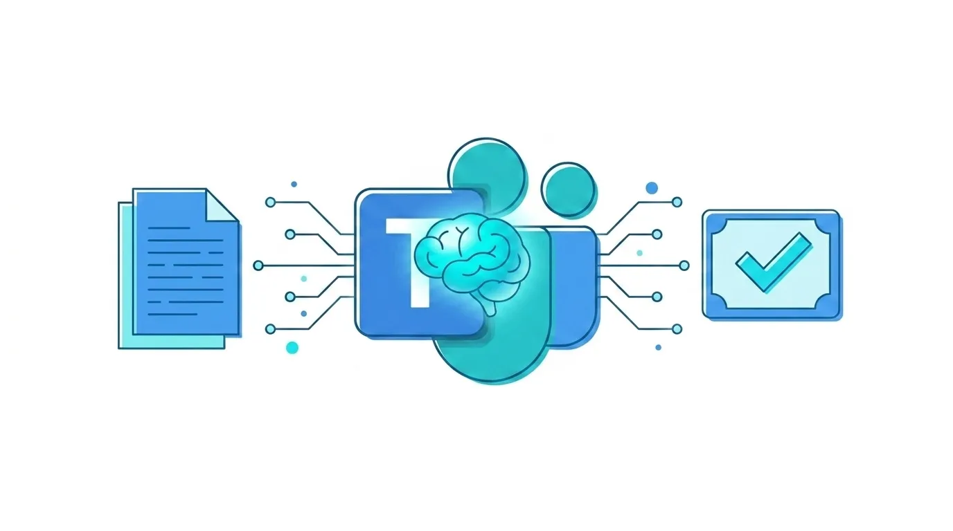 Agente AI per le linee guida di comunicazione social costruito con Copilot Studio e SharePoint Online, accessibile da Microsoft Teams in un gruppo farmaceutico
