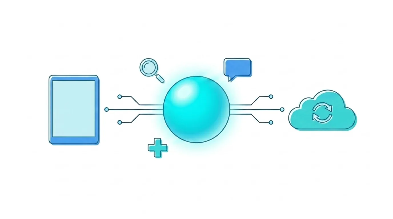App iOS per informatori scientifici del farmaco con ricerca conversazionale AI e modalità offline
