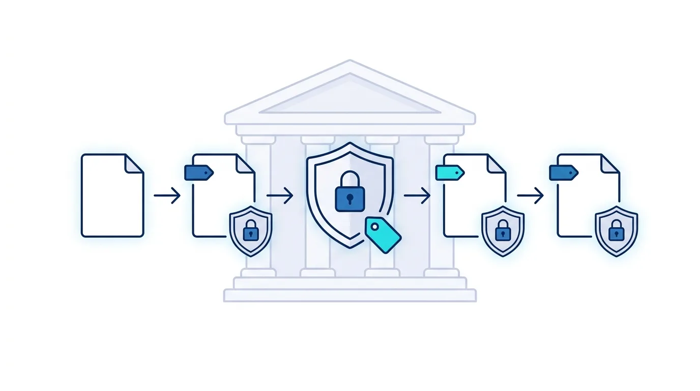 Microsoft Purview Information Protection pilot for classifying and protecting a bank's sensitive data