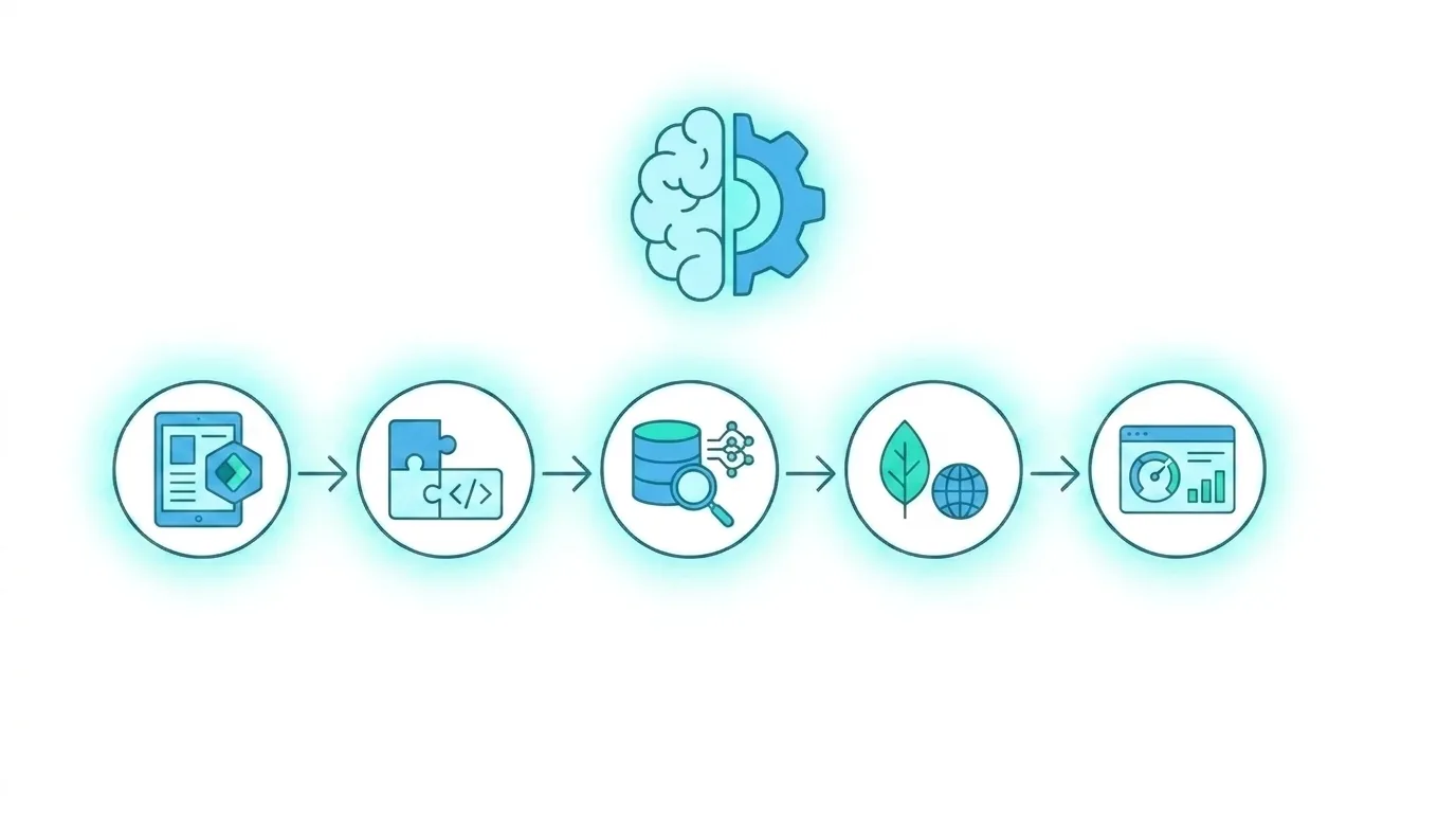 Applicativo Power Apps Canvas con componenti React.js custom via PCF per la gestione e visualizzazione dei KPI ESG, con base dati SharePoint